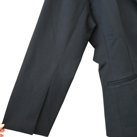 Spanx Classic Black Perfect Asymmetrical Tailored Blazer Size 3X 20773R - Picture 3 of 9